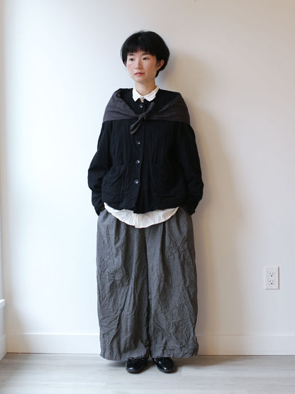 Pas de Calais Double-sided Jacket with Removable Hood