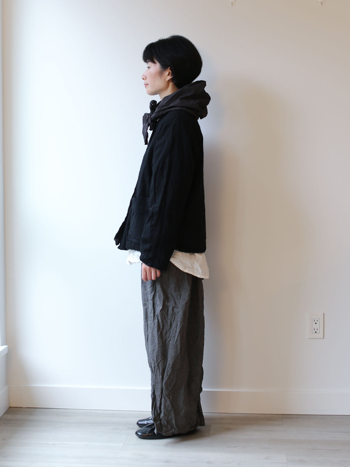 Pas de Calais Double-sided Jacket with Removable Hood
