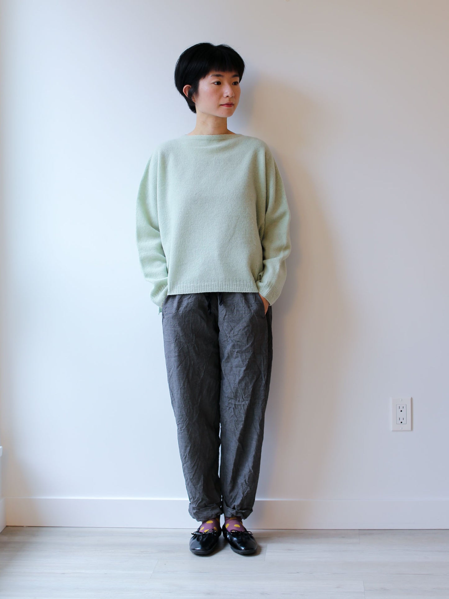 Pas de Calais Wool Sweater - Mint