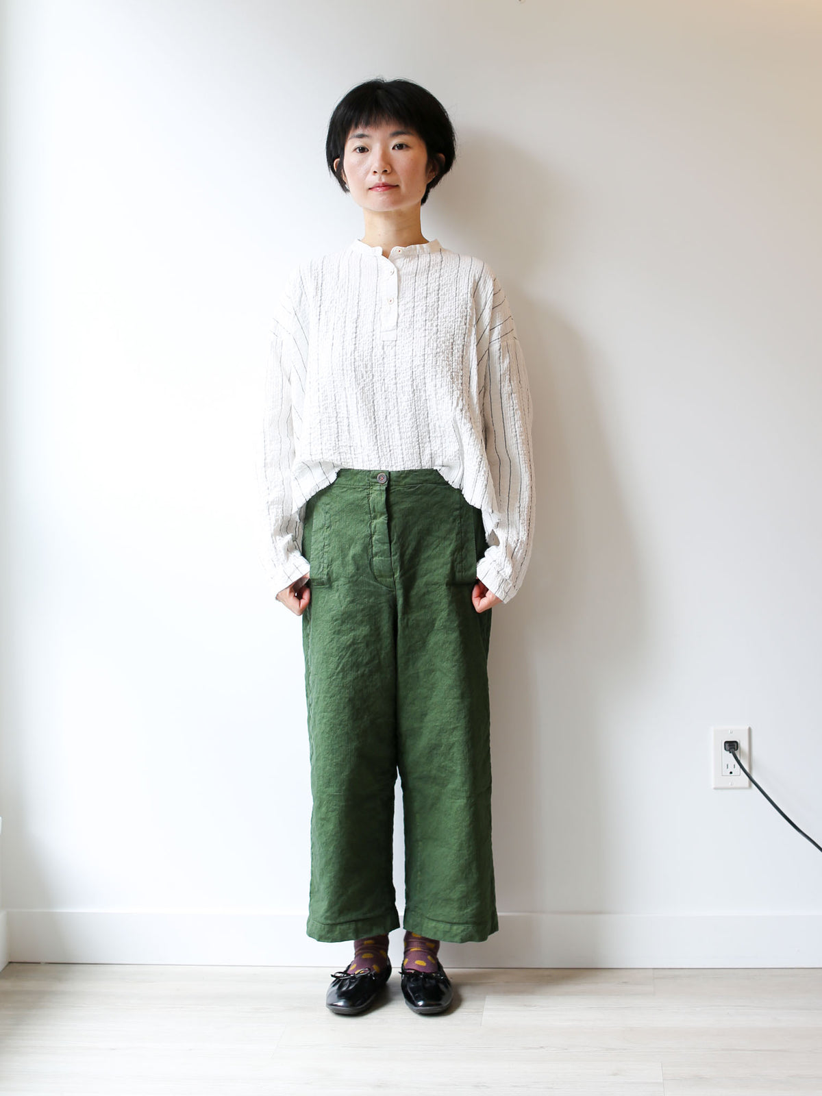 Hannoh Wessel Pants Philomena - Dark Green