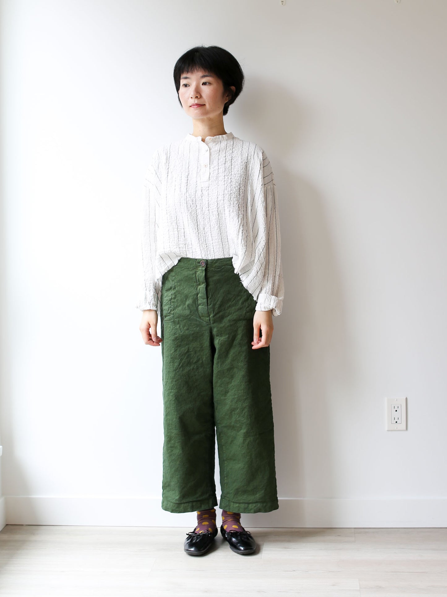 Hannoh Wessel Pants Philomena - Dark Green