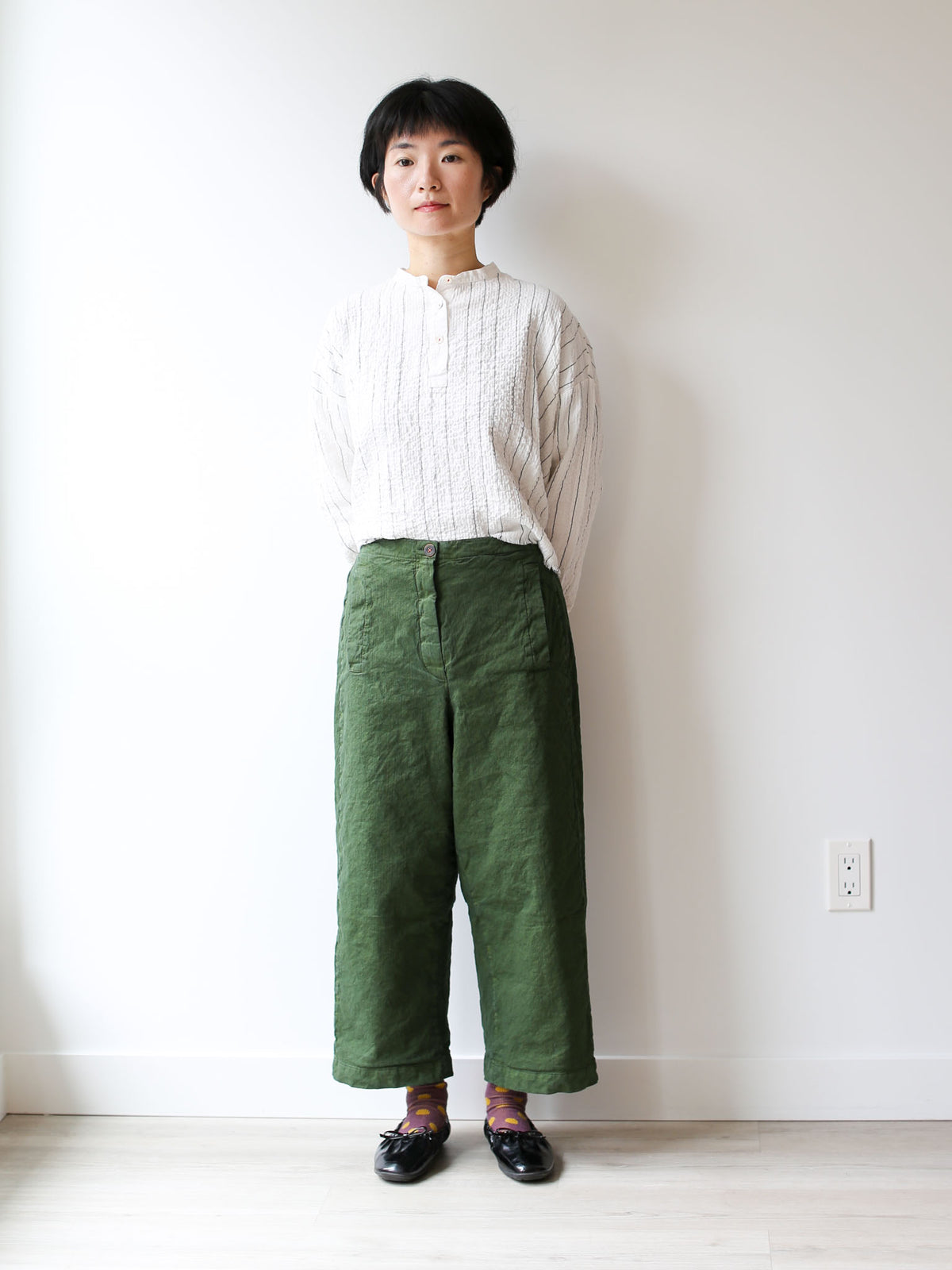 Hannoh Wessel Pants Philomena - Dark Green