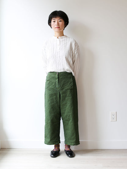 Hannoh Wessel Pants Philomena - Dark Green