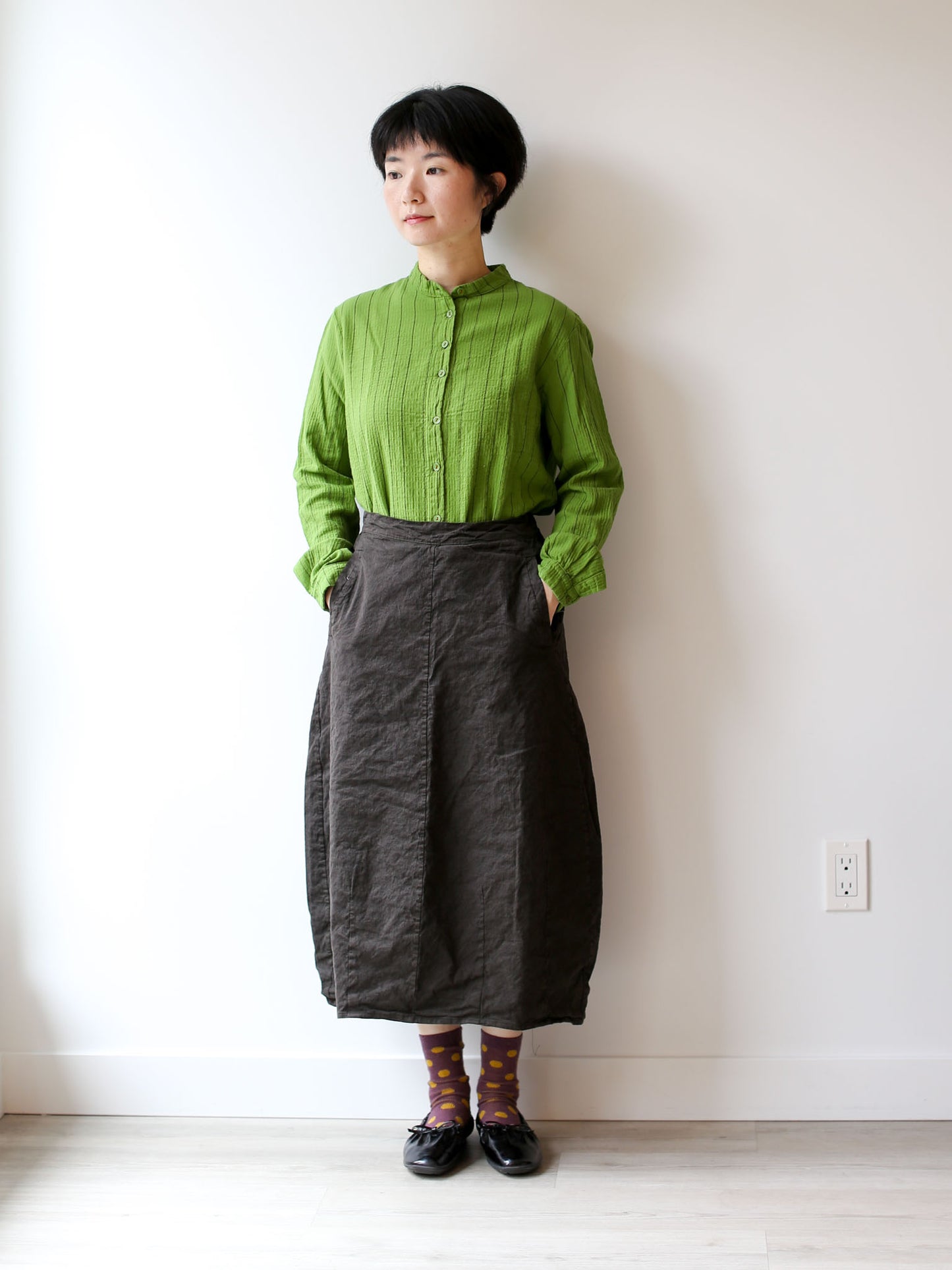 Hannoh Wessel Skirt Juliette - Sepia