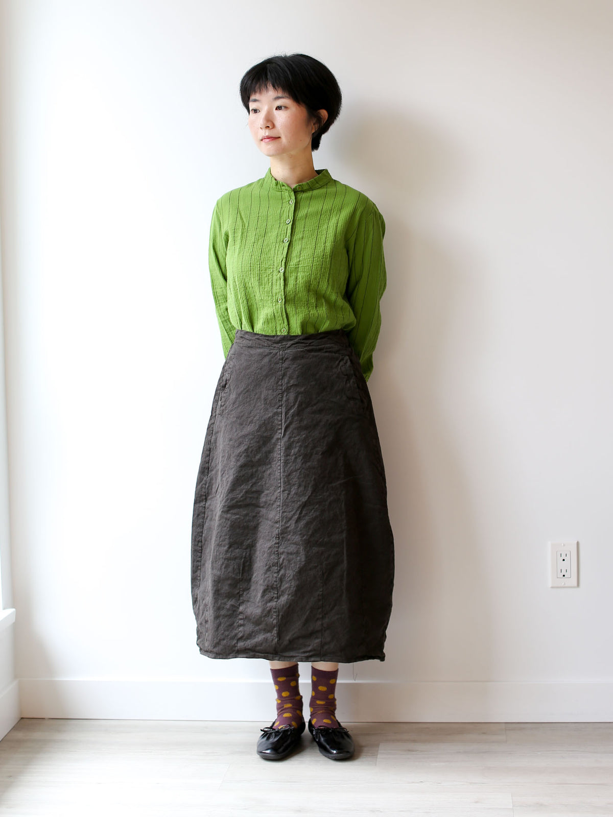 Hannoh Wessel Skirt Juliette - Sepia