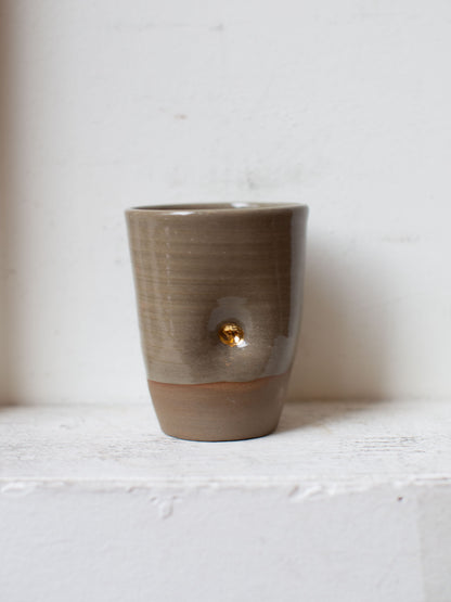 Gold Dot Tumblers by Claydiia