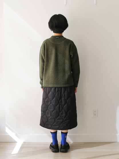 And Wander Women's Re Wool Crew Neck - Khaki