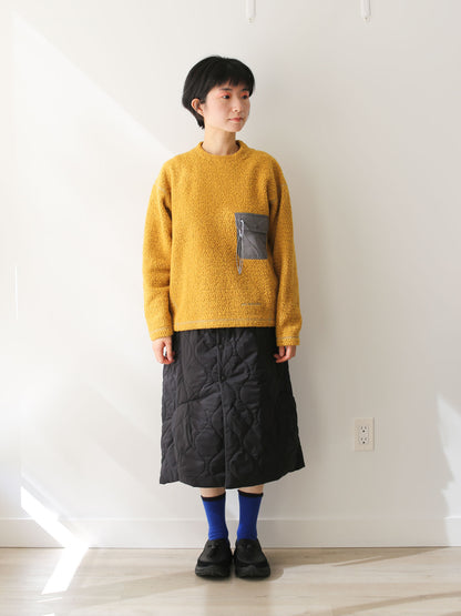 And Wander Women's Re Wool Crew Neck - Yellow