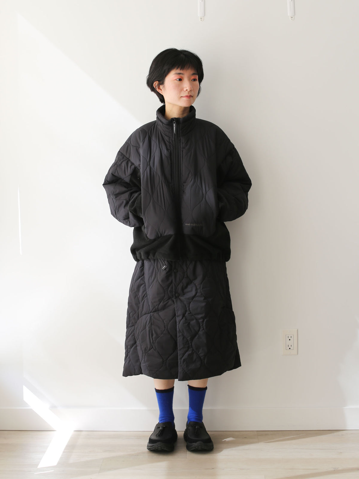 And Wander Women/Men's Quilting Fleece Jacket