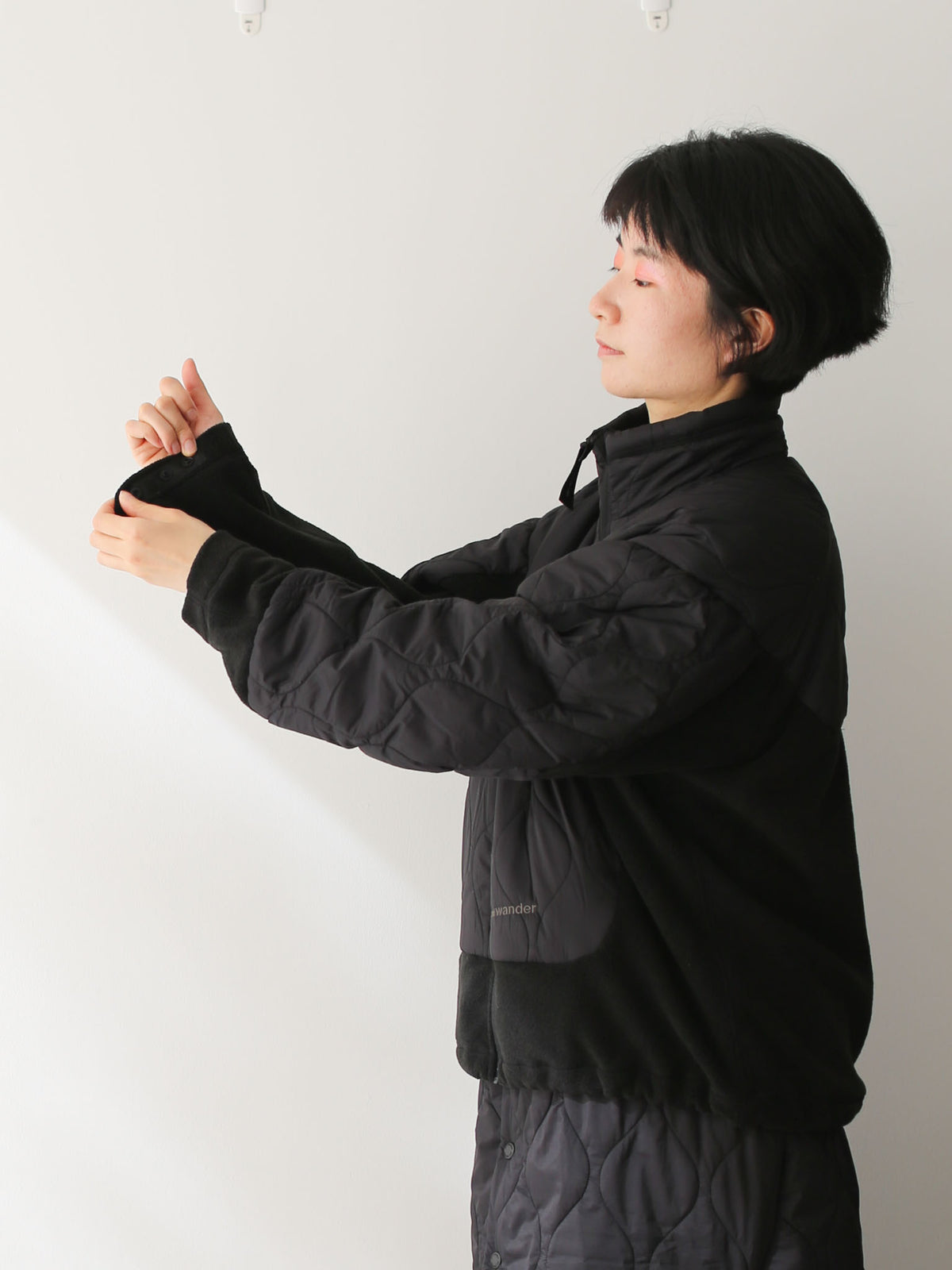 And Wander Women/Men's Quilting Fleece Jacket