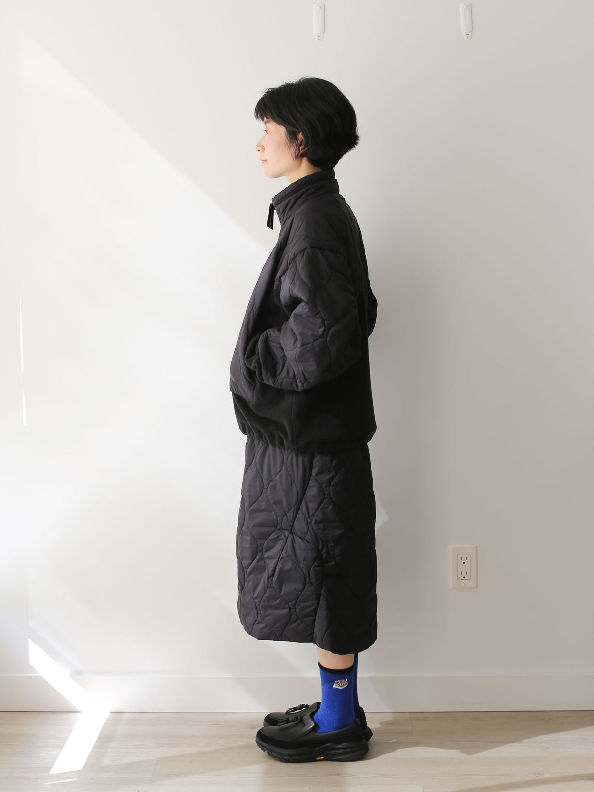 And Wander Women/Men's Quilting Fleece Jacket