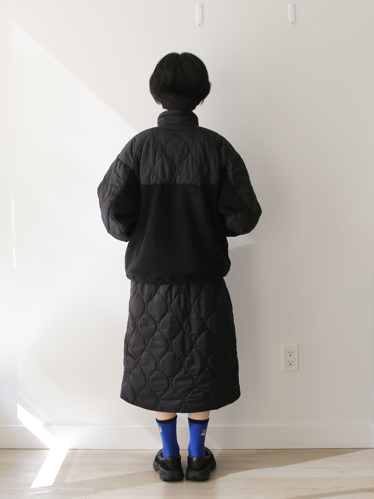 And Wander Women/Men's Quilting Fleece Jacket
