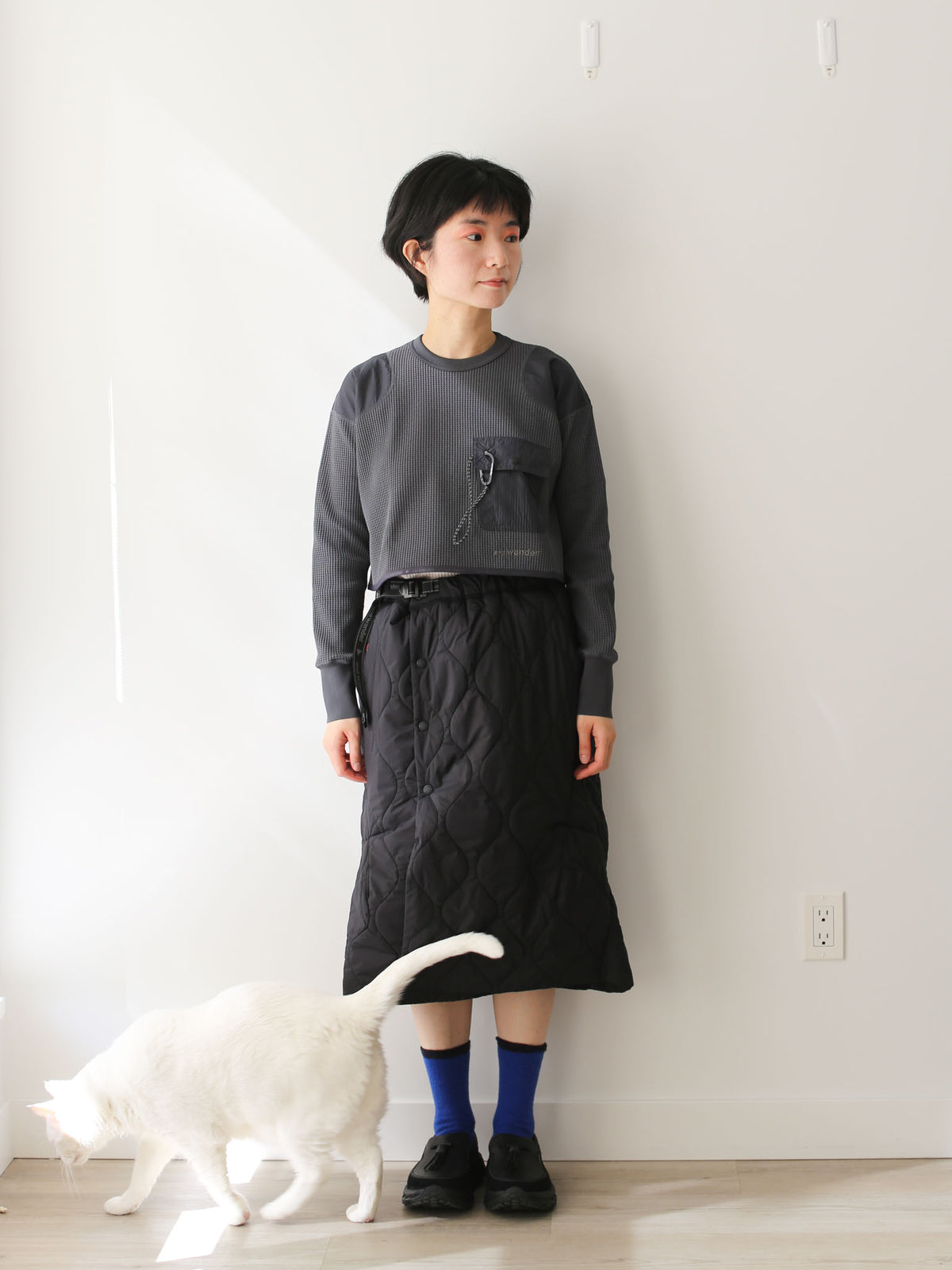 And Wander Women's Quilting Wrap Skirt