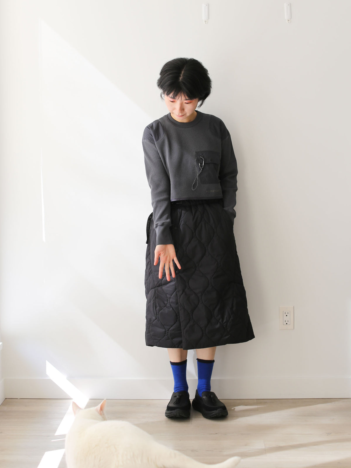 And Wander Women's Quilting Wrap Skirt