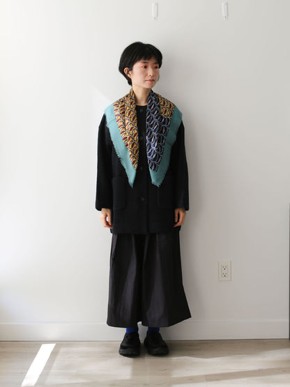 AW26 ÉPICE Paris Scarf PW2656 E - Indigo