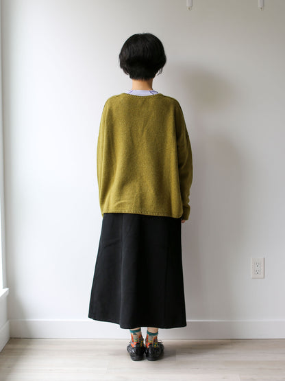 A Punto B Wool/Cashmere Sweater - Olive