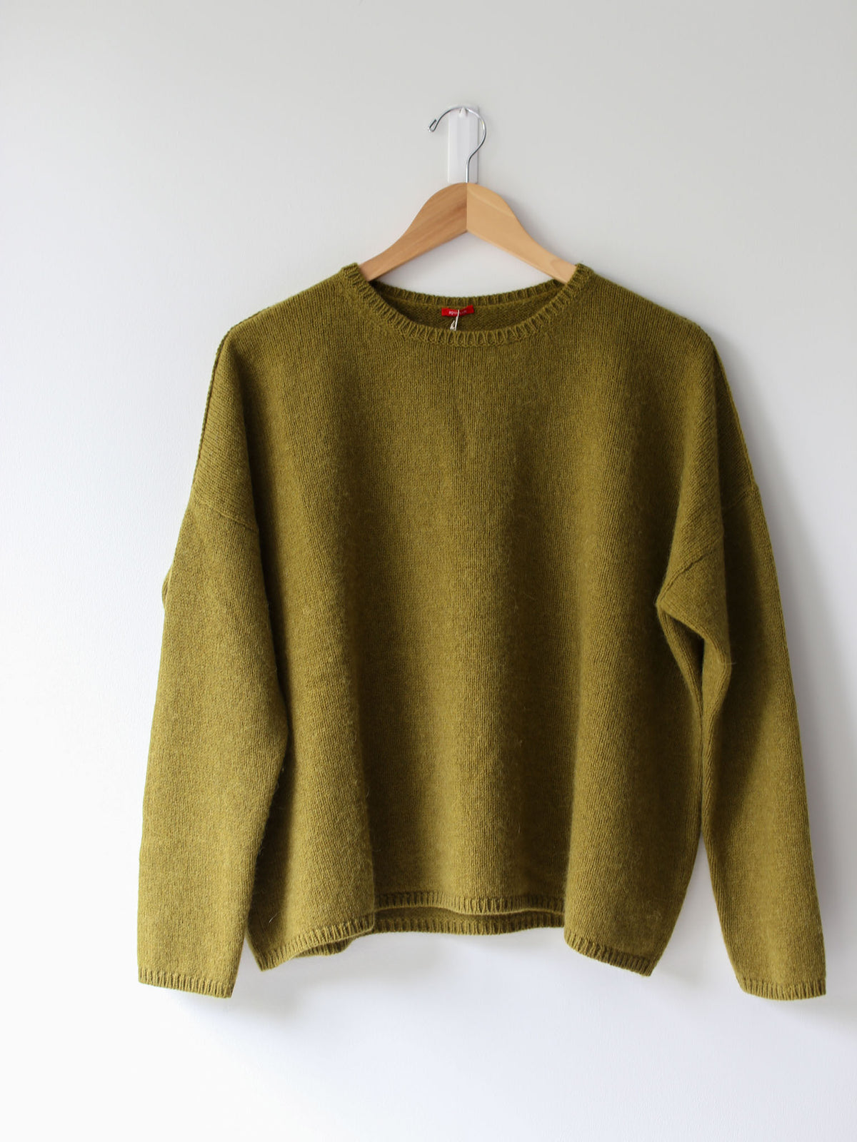 A Punto B Wool/Cashmere Sweater - Olive