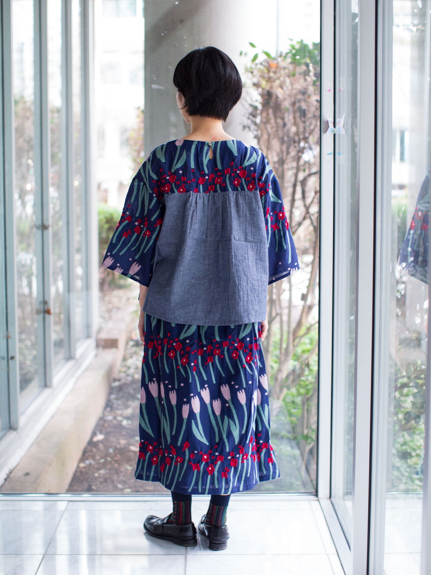 M. & Kyoko Knitted Pullover - Pink Tulip