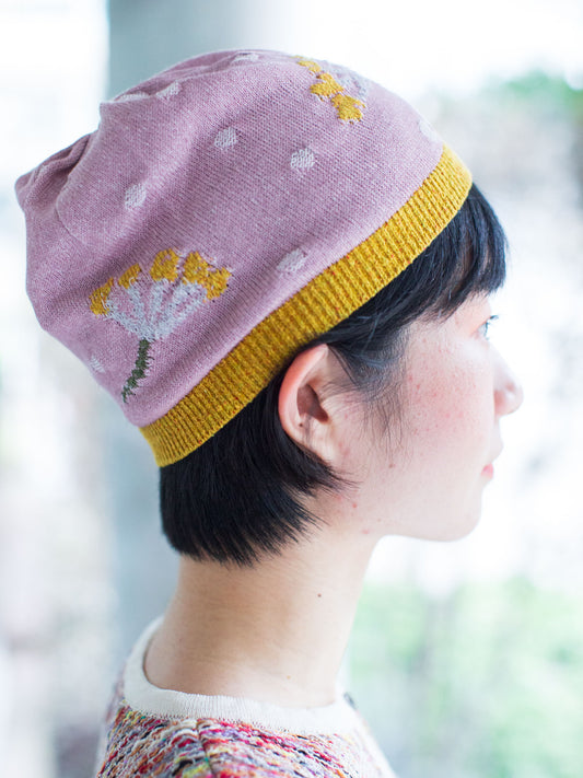 M. & Kyoko Knitted Cap - Pink