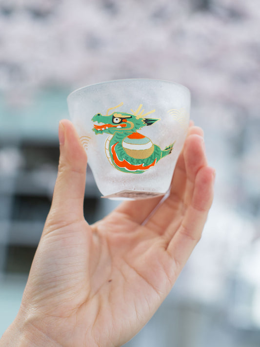 Aderia Zodiac Sake Glass - Dragon