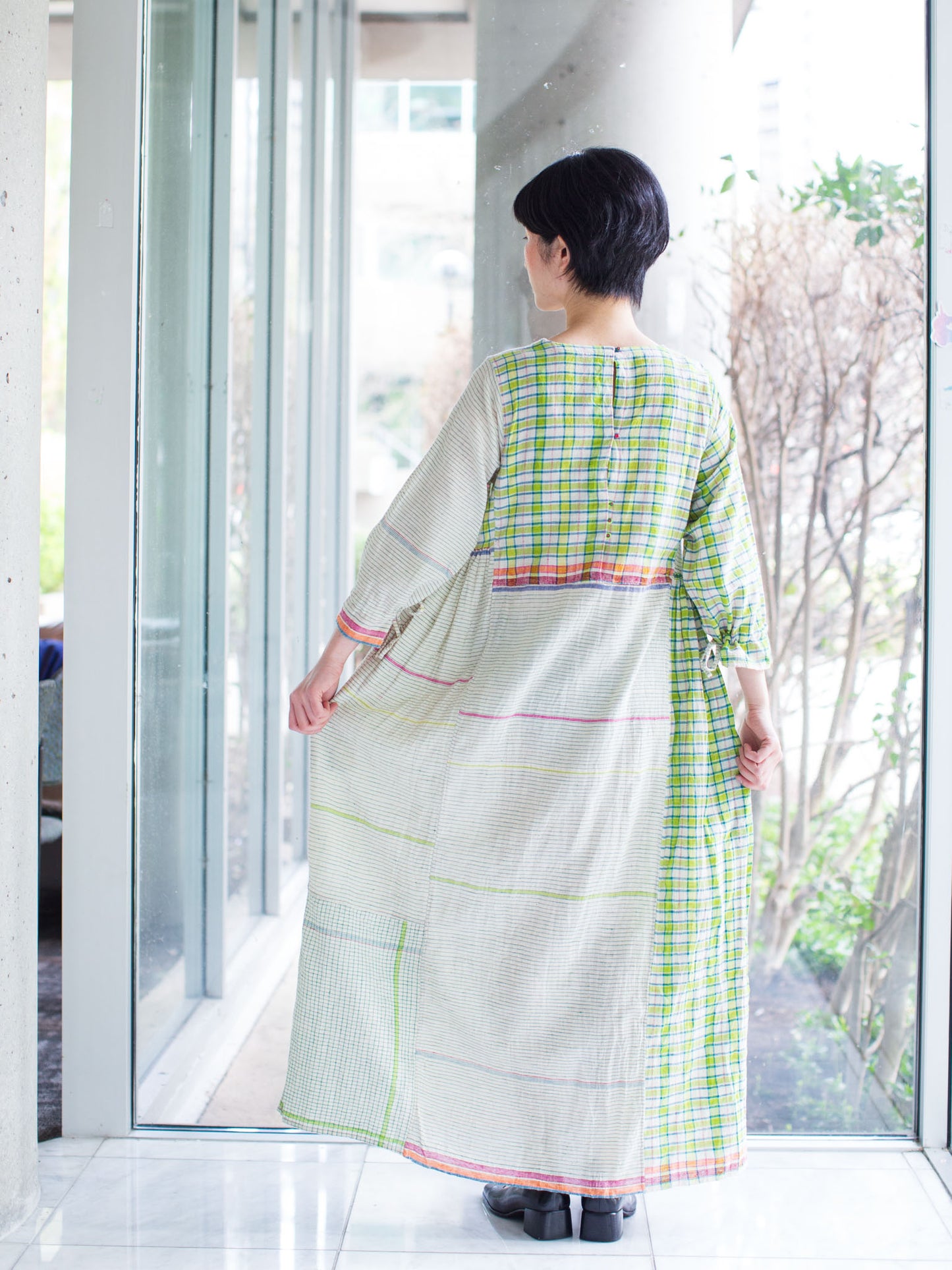 Injiri Green White Dress - Jodhpur 65