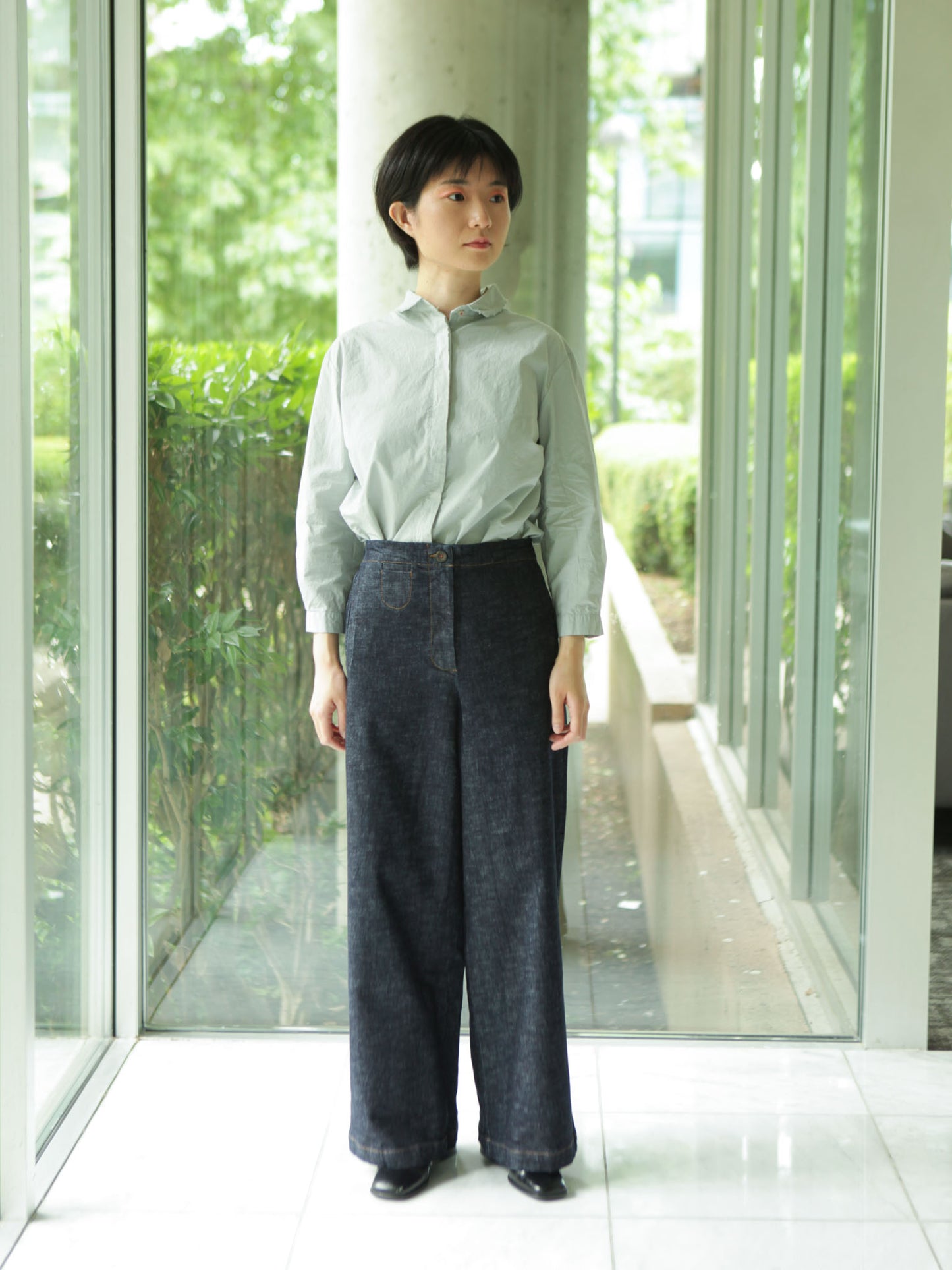 Hannoh Wessel Pants Pierfranca (Washed Denim)