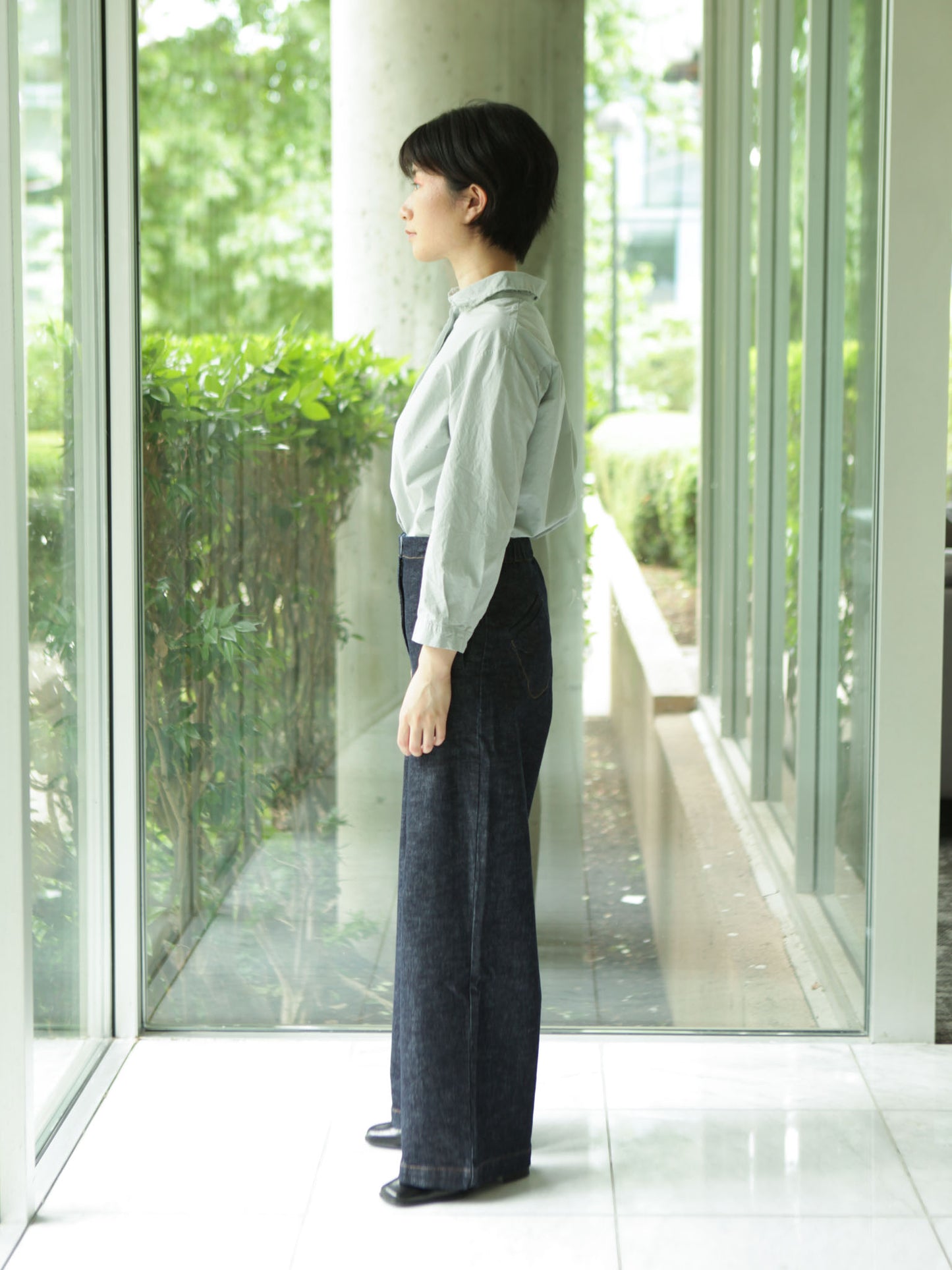 Hannoh Wessel Pants Pierfranca (Washed Denim)