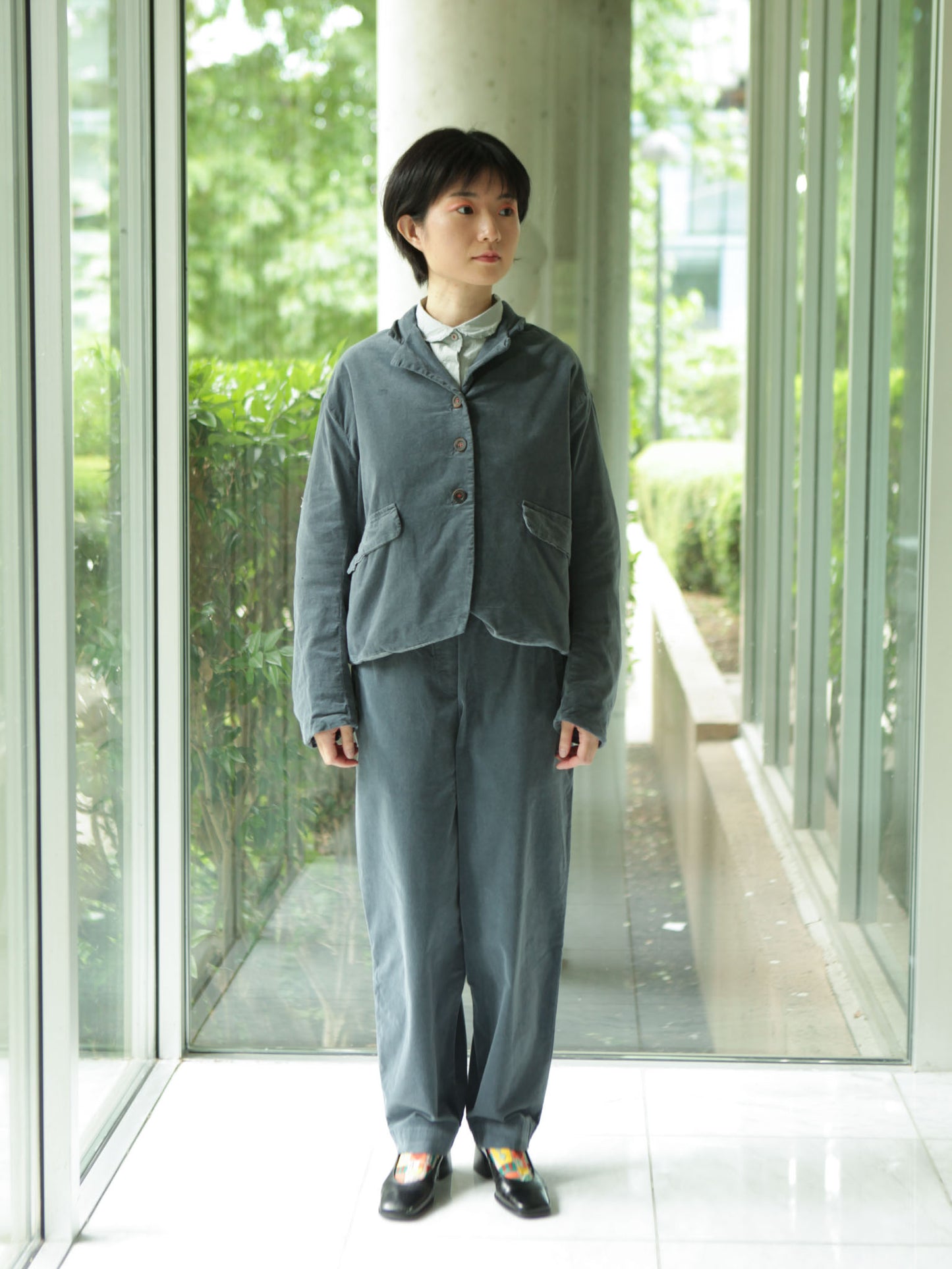 Hannoh Wessel Jacket Viera (Zinc)