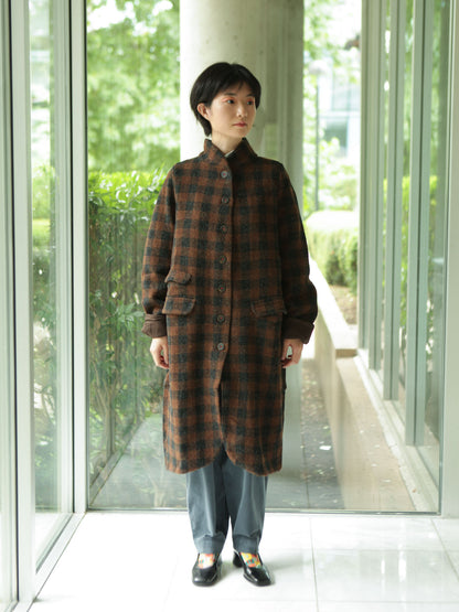 Hannoh Wessel Coat Marika (Brown/Charcoal)