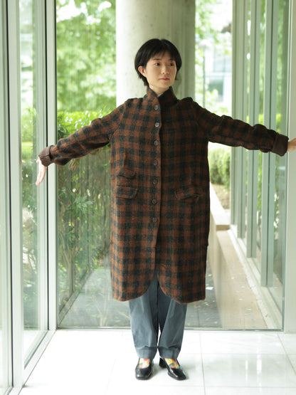 Hannoh Wessel Coat Marika (Brown/Charcoal)