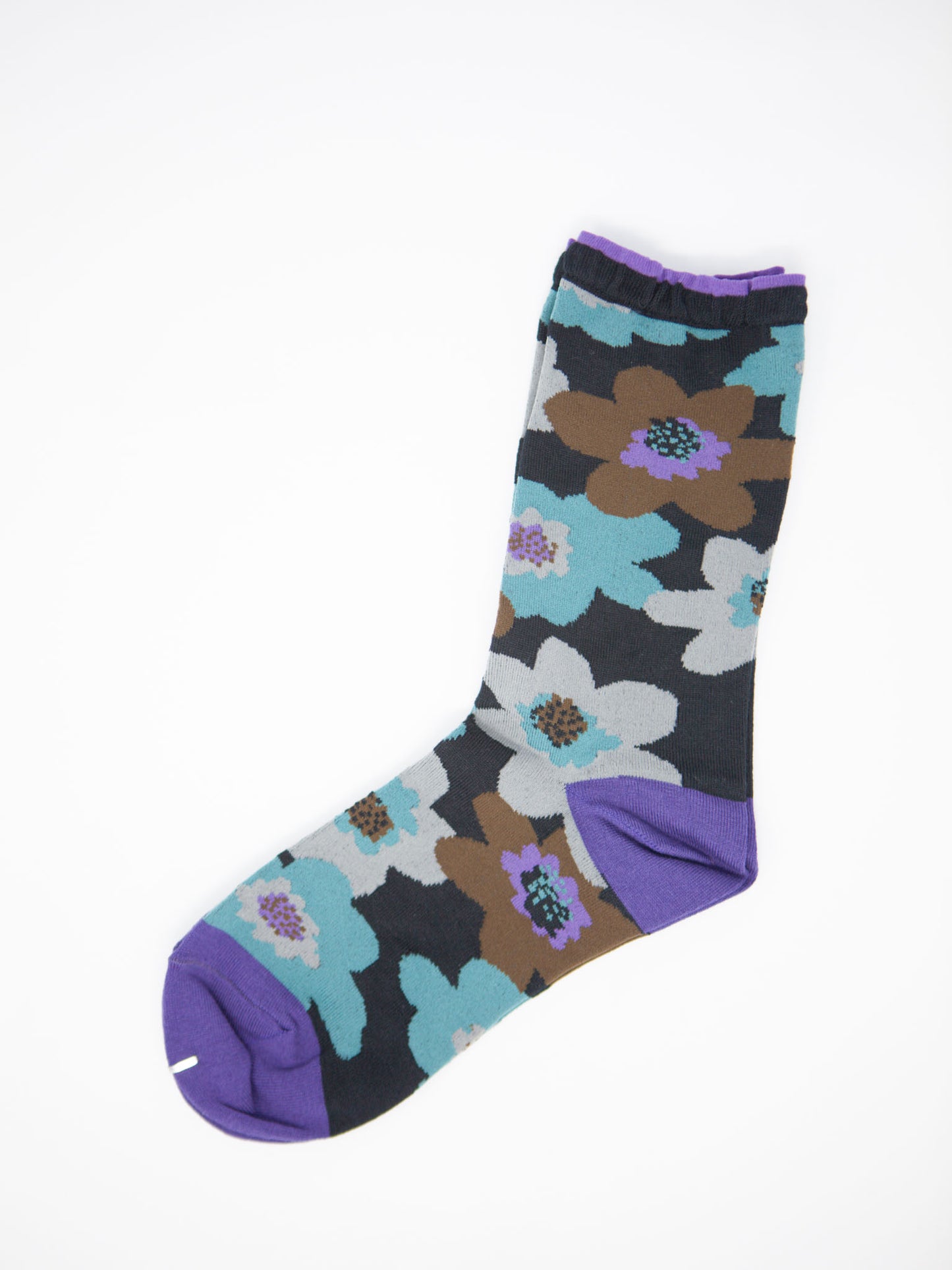 M. & Kyoko Cotton Socks - Black (1514)