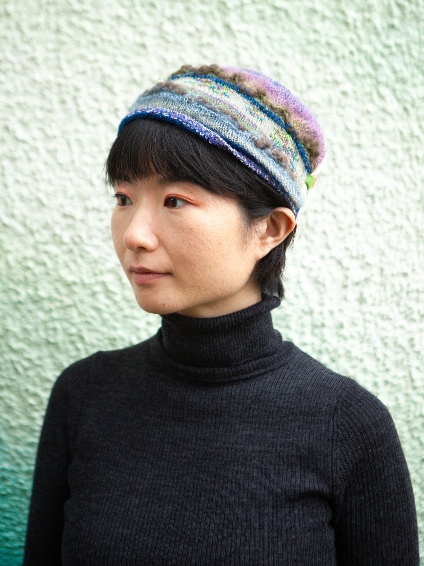 M. & Kyoko Headband - Blue/Grey