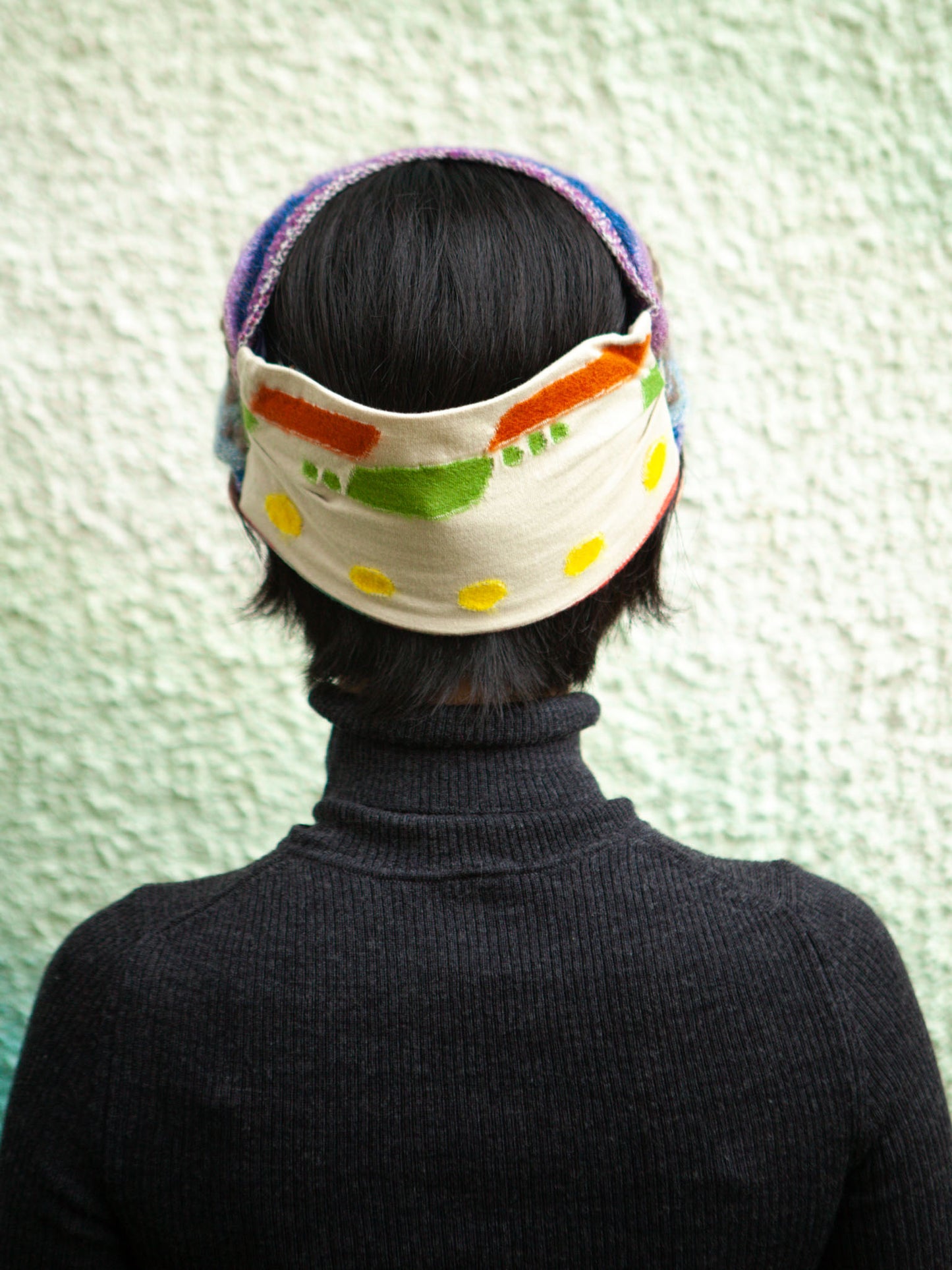 M. & Kyoko Headband - Blue/Grey