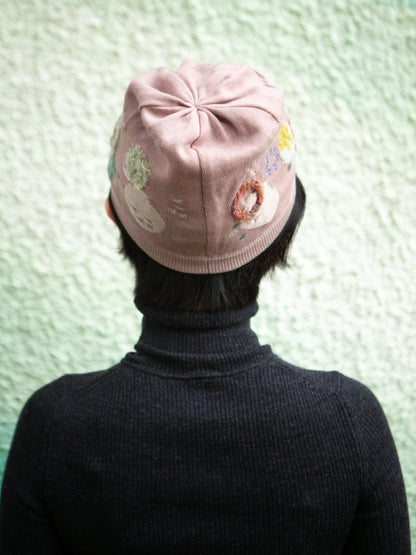 M. & Kyoko Winter Knitted Cap - Pink (BDA01421WA)