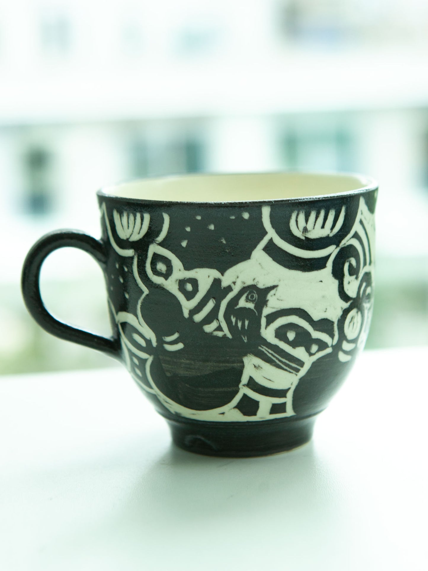 [No. 7] Bird Mug by Misao Yajima 矢島操