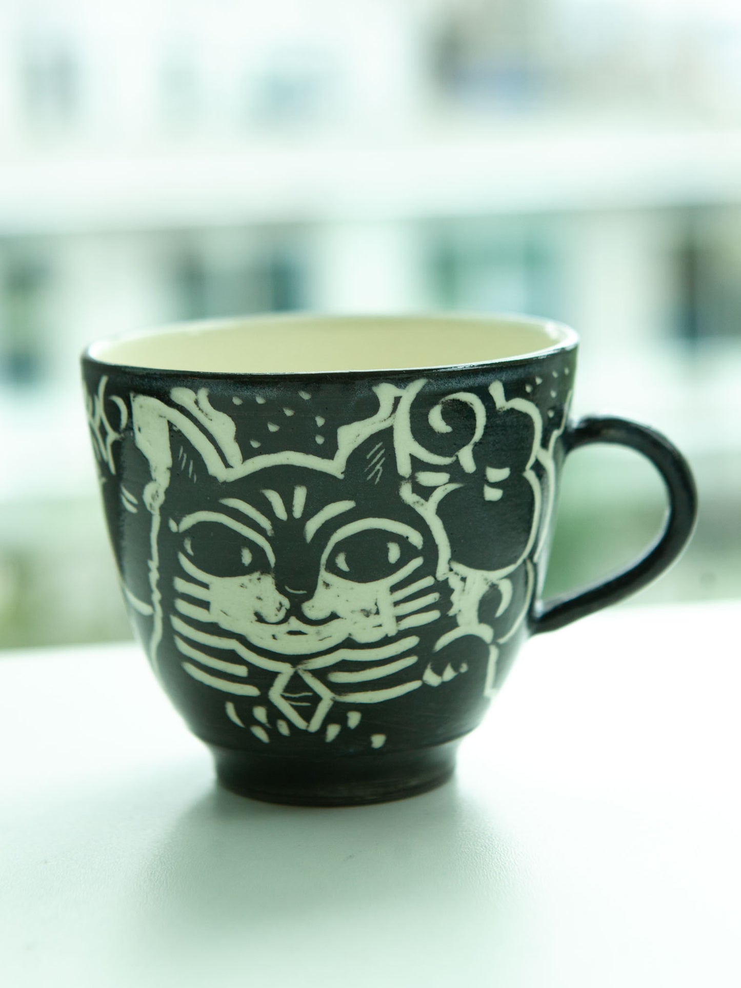 [No. 1] Cat Mug by Misao Yajima 矢島操