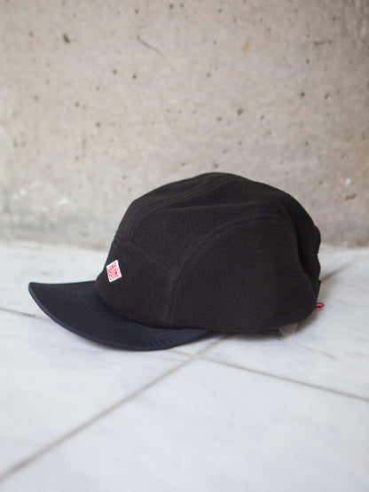 Danton 6-Panel Fleece Jet Cap - Black