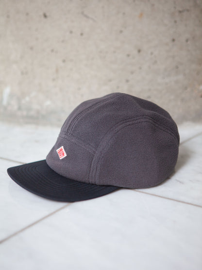 Danton 6-Panel Fleece Jet Cap - Charcoal