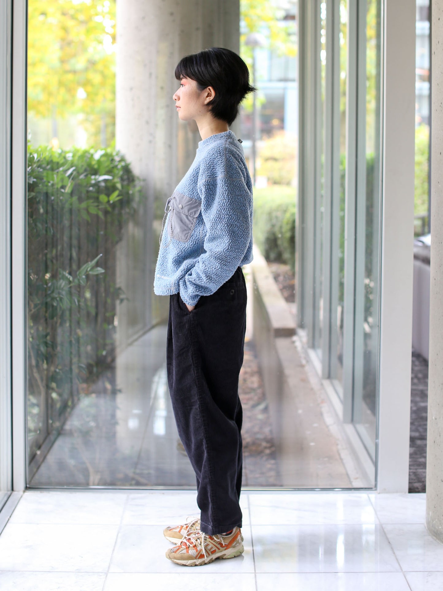 And Wander Woman's Corduroy Pants - Black