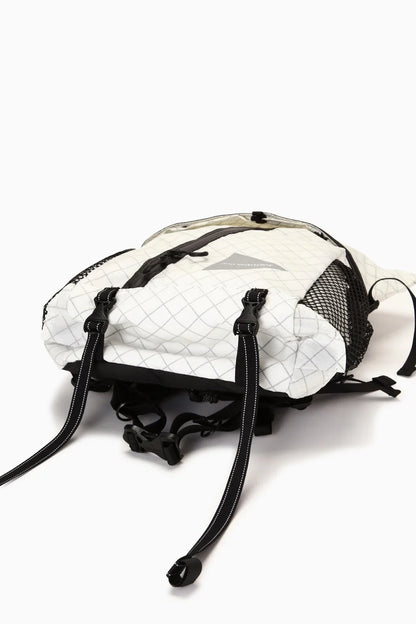 And Wander ECOPAK 18L Backpack - Off-white