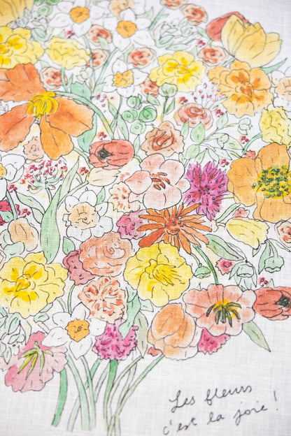 Fog Linen Work 2026 Linen Calendar - Joyful Bouquet