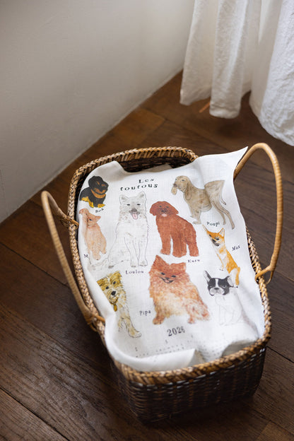 Fog Linen Work 2026 Linen Calendar - Dog