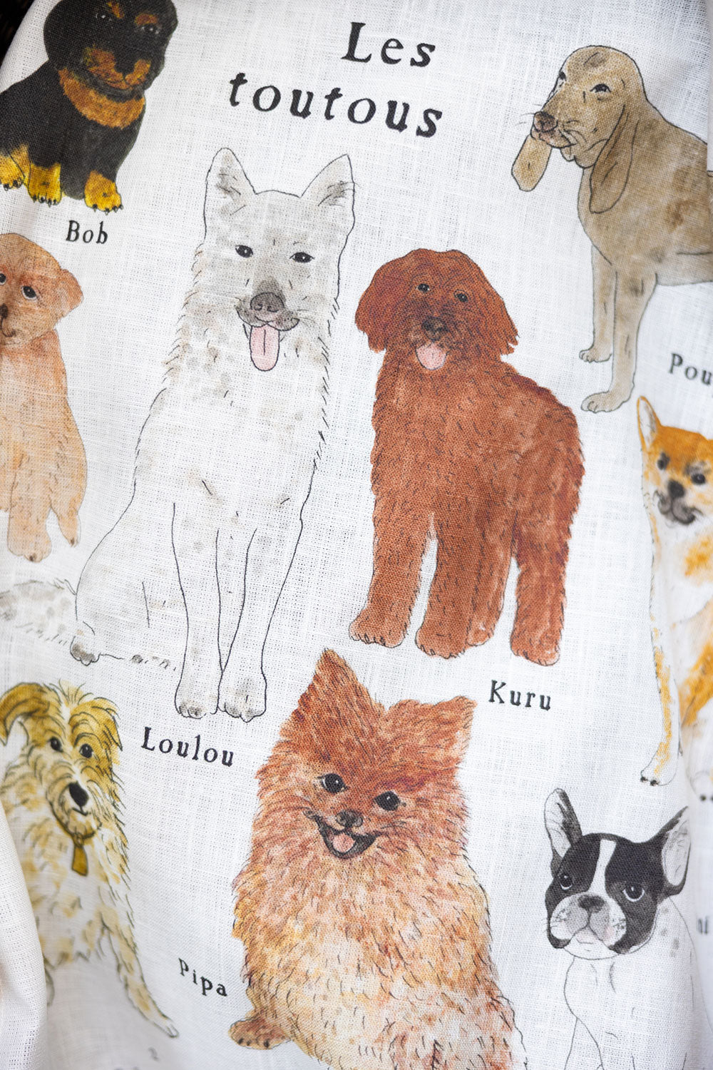Fog Linen Work 2026 Linen Calendar - Dog
