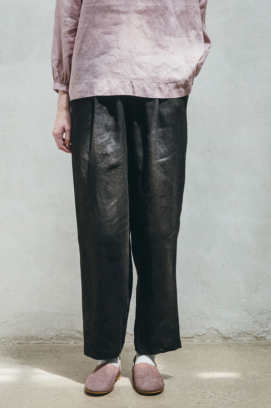 Fog Linen Work Emily Pants - Black
