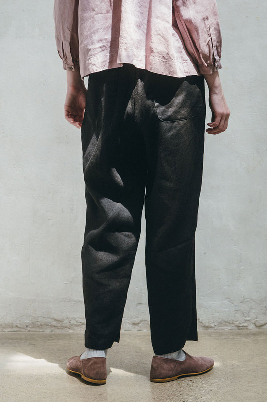 Fog Linen Work Emily Pants - Black
