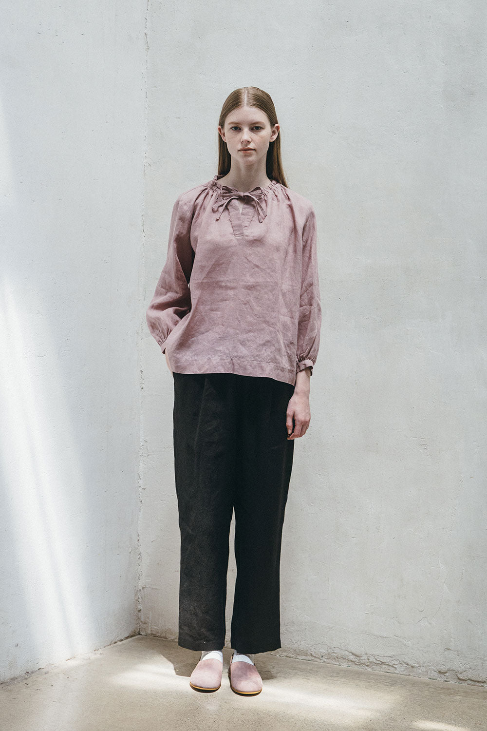 Fog Linen Work Emily Pants - Black