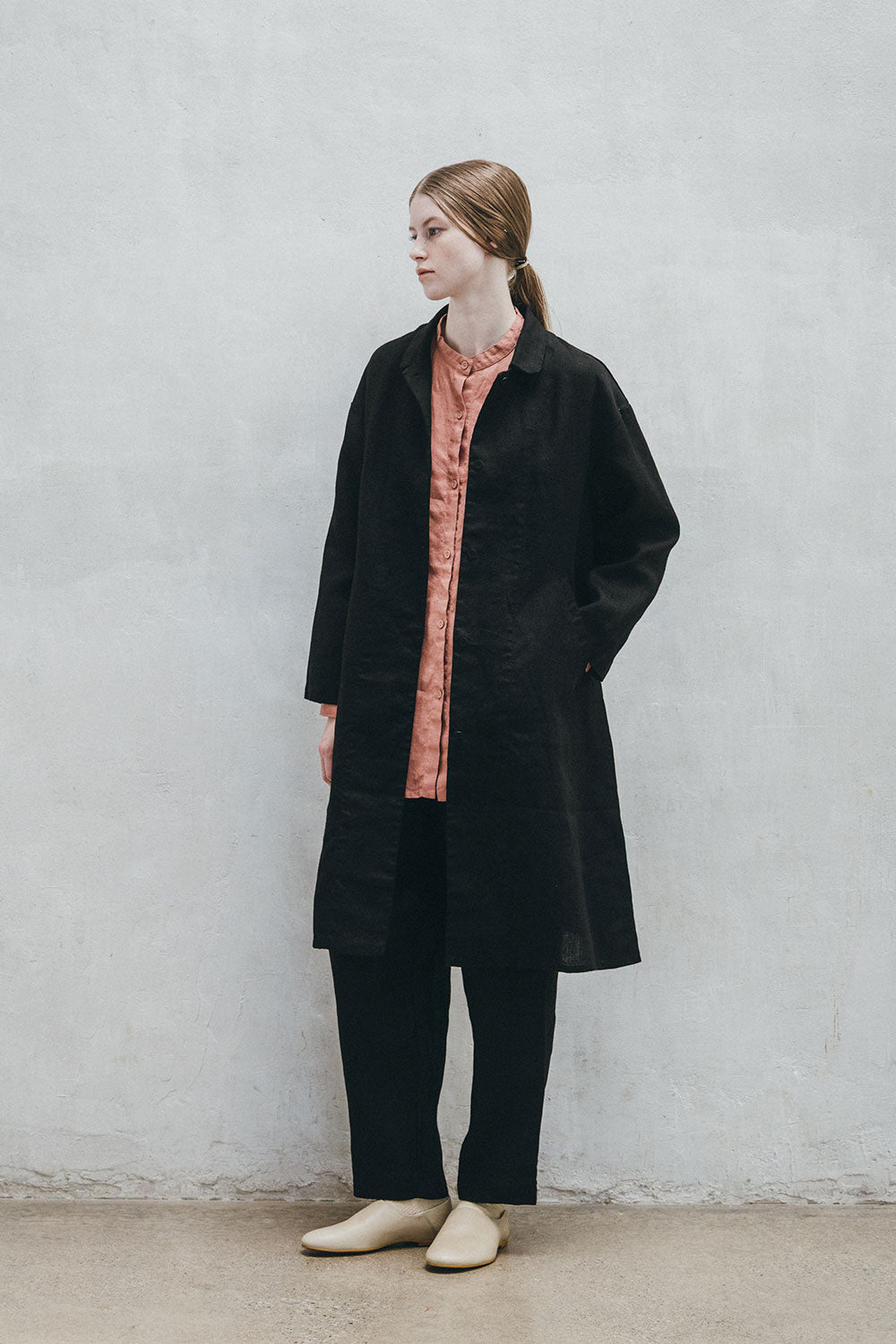 Fog Linen Work Felicity Jacket - Black