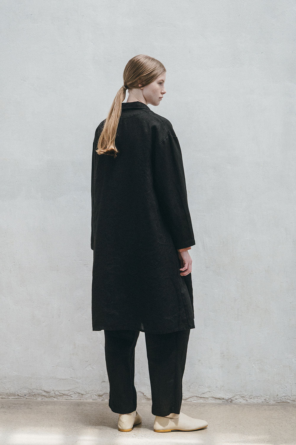 Fog Linen Work Felicity Jacket - Black