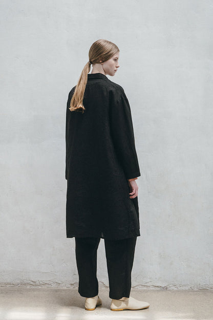 Fog Linen Work Felicity Jacket - Black