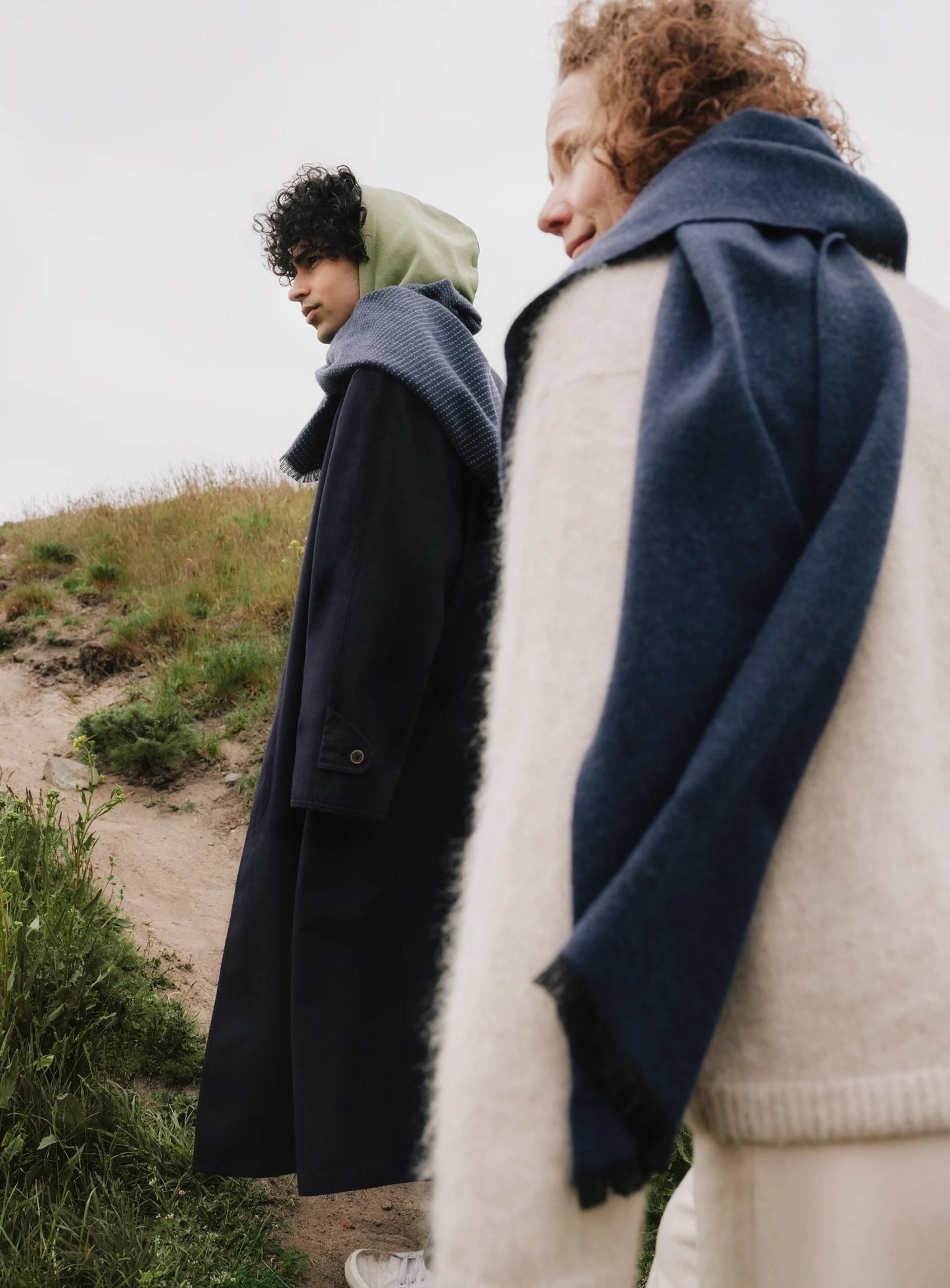 Lapuan Kankurit HANKI Wool Scarf - Dark Blue